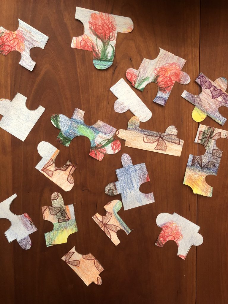 Kids Activity Make Your Own Puzzle Mana Contemporary